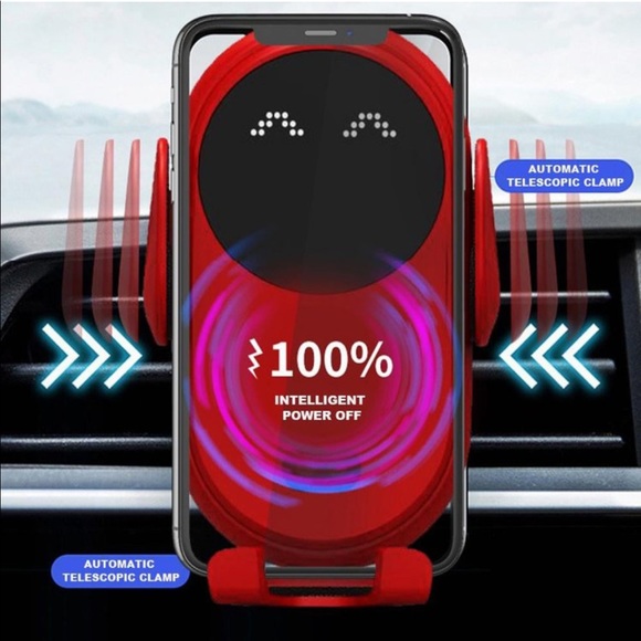 Dope Smart Sensor Wireless Automatic Sensor Car Phone Holder Charger - Picture 2 of 11
